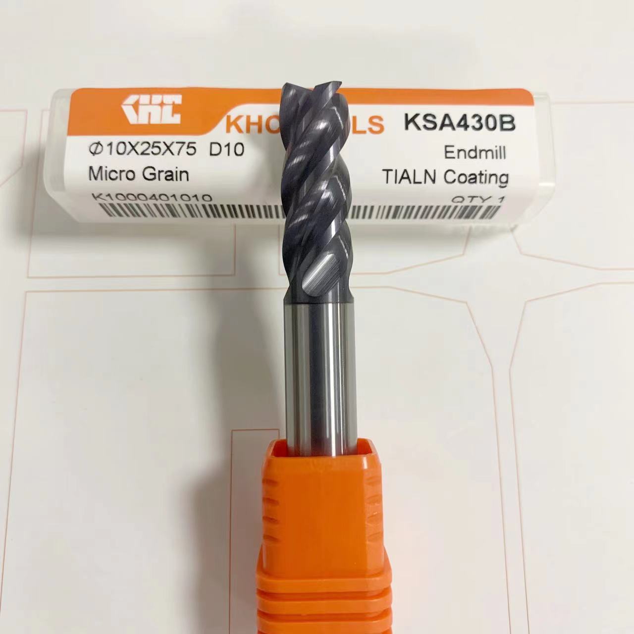 KHC立铣刀丨不锈钢材料高效率开粗应该选什么类型的钨钢铣刀？