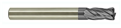 不锈钢专用4刃钨钢圆鼻铣刀 KSA435RSF